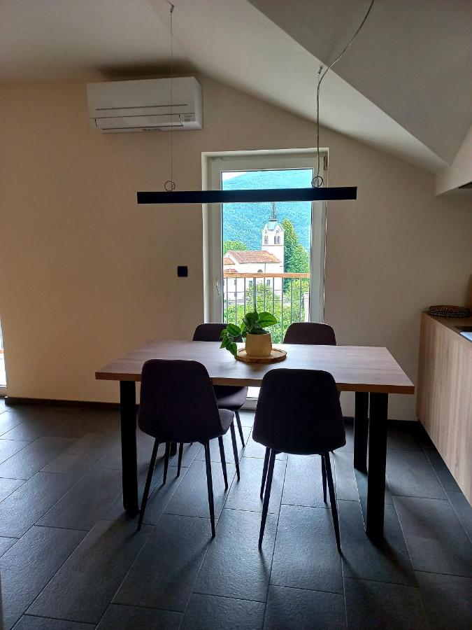 Appartamento Hisa Lukc Kobarid Esterno foto